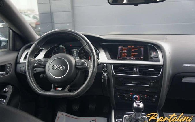 Audi A5 cena 63900 przebieg: 180000, rok produkcji 2013 z Biskupiec małe 172